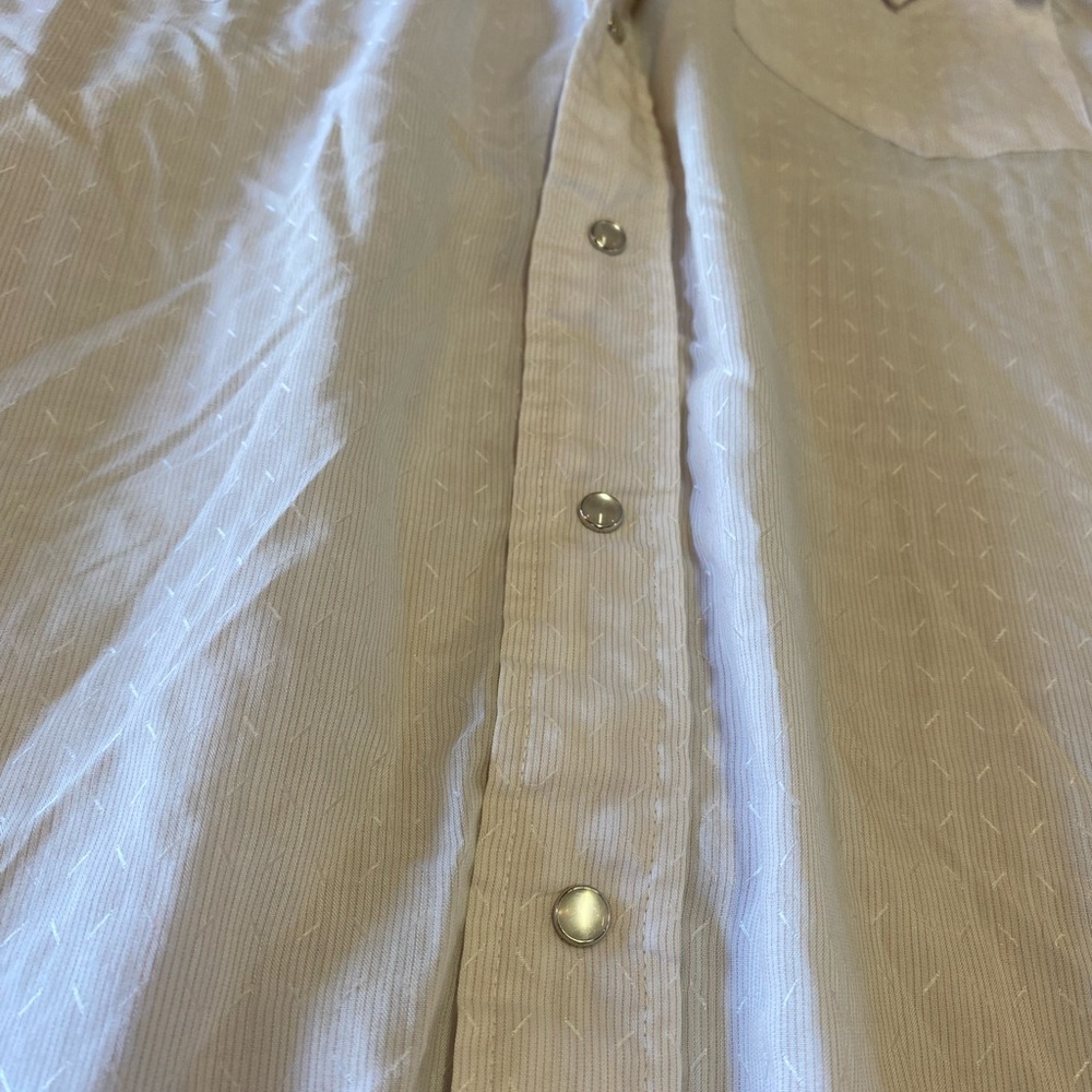 Prior Snap Button Off White With Pattern - image 2